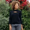 Women Daniel Rainn | Zoie Long Sleeve Cutout Sweater